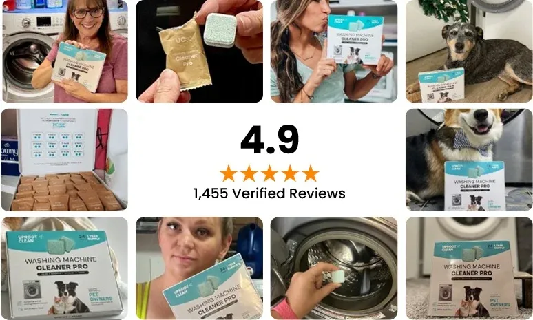 Customer photos around a 4.9-star rating from 1,455 verified reviews