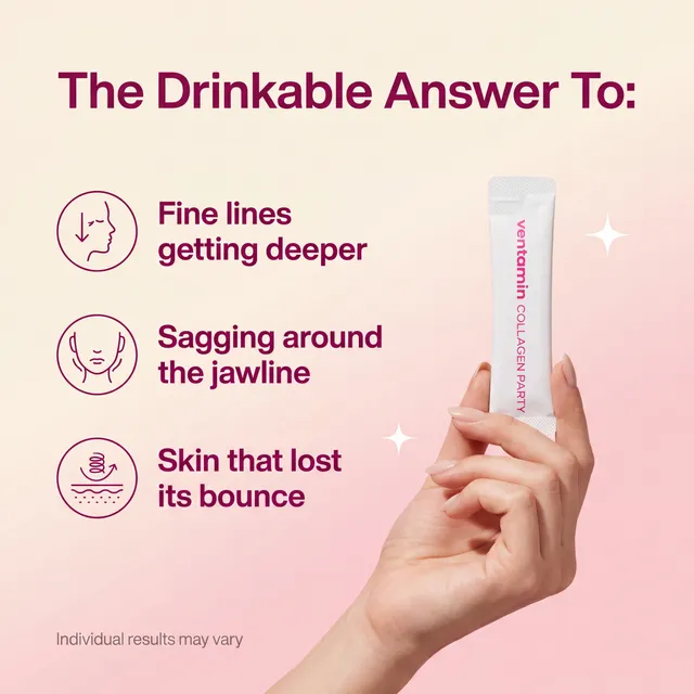 The drinkable answer to fine lines, sagging and skin that lost its bounce